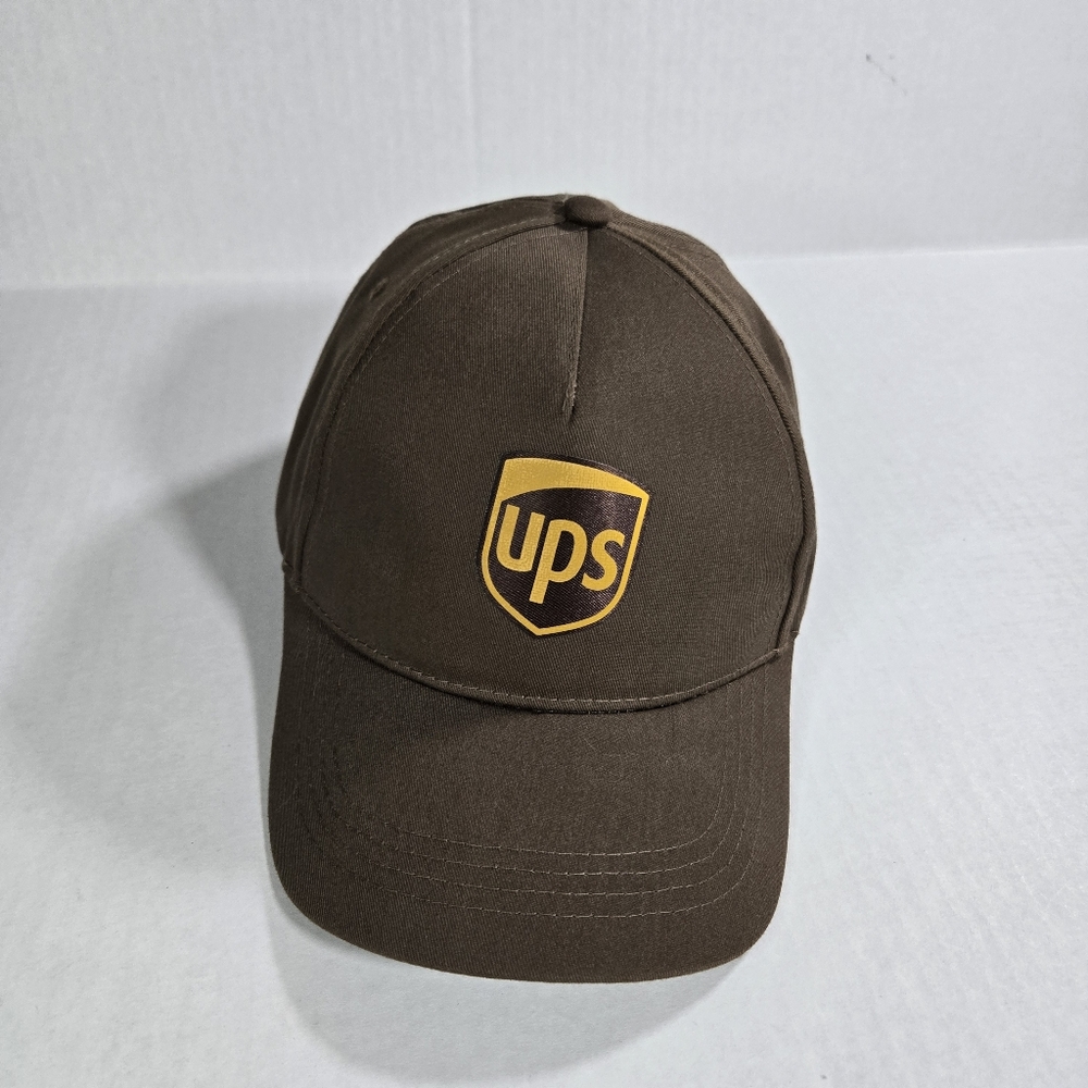 UPS Hat Cap Brown Wearguard Classic Work Uniform Employee Front Logo NWOT